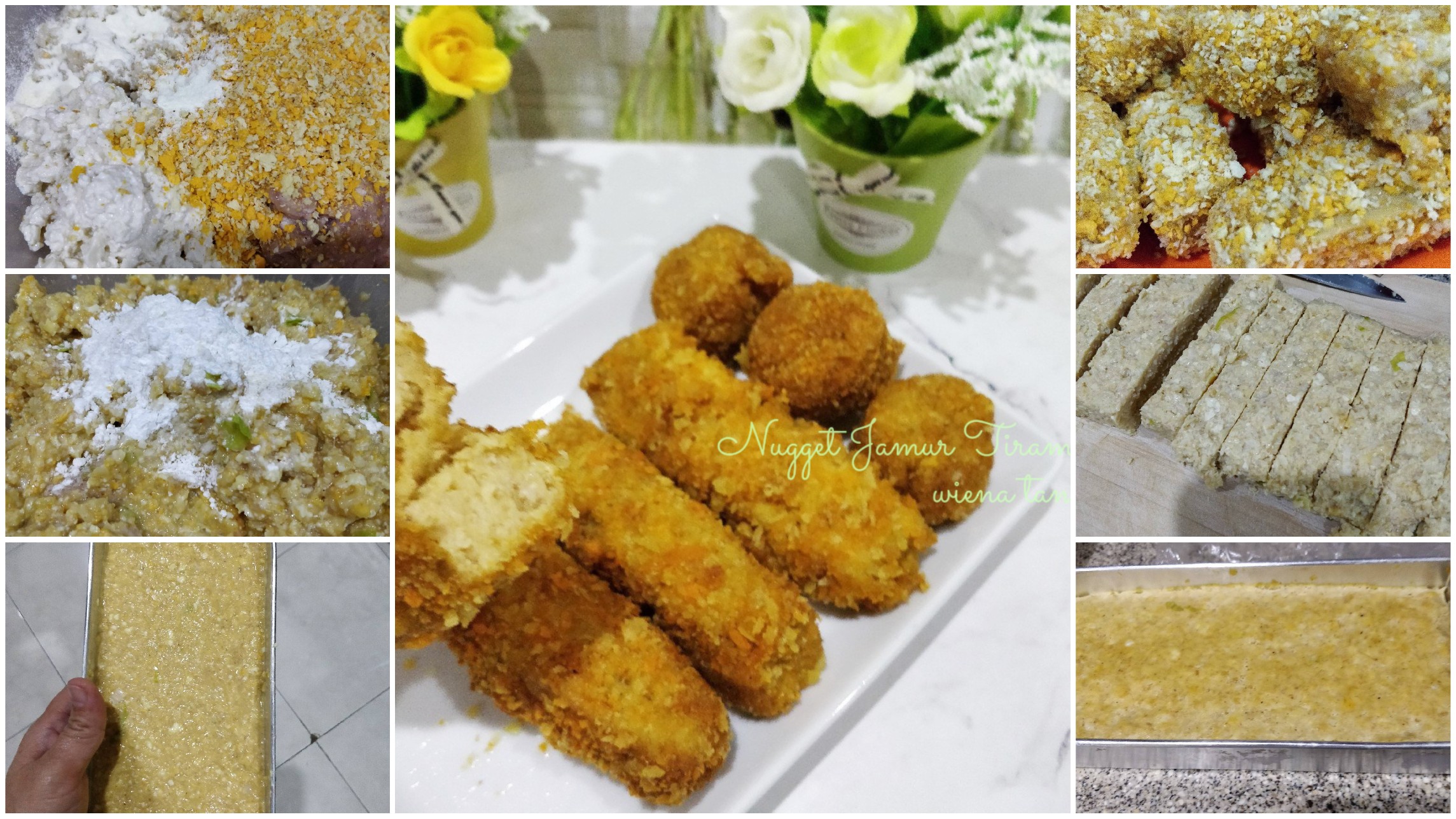 Nugget Jamur Tiram, Camilan Buka Puasa yang Gurih dan Crispy – Pesan