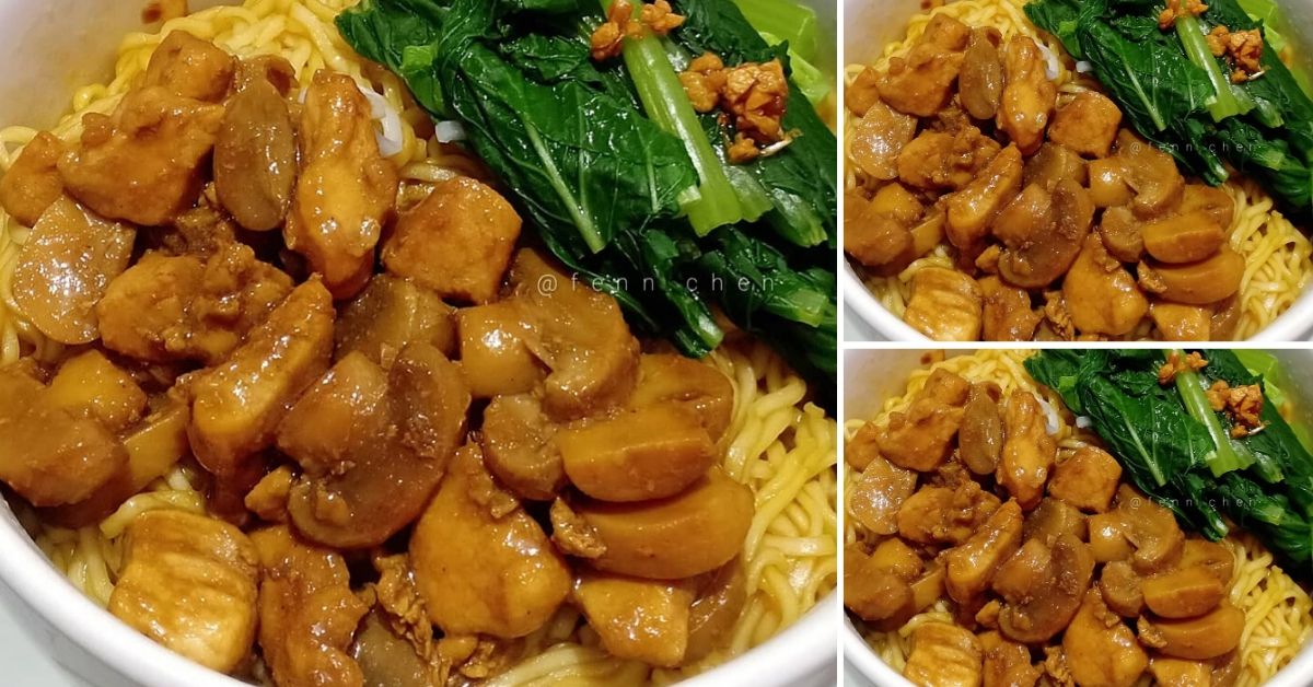 Mie Ayam Jamur Simpel dan Bikin Nagih – Pesan Orang Tua